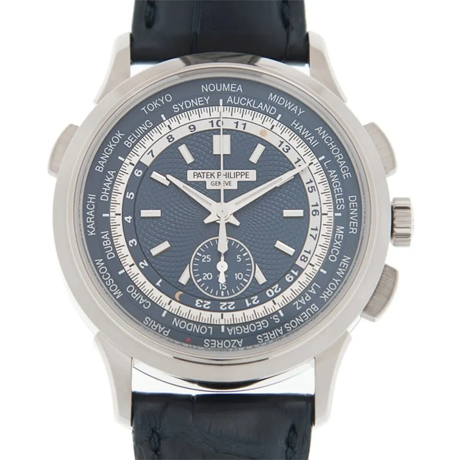 Patek Philippe Complications Automatic Blue Dial Men's Watch 5930G-010