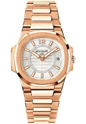 Patek Philippe Silvery White Dial Stainless Steel Men's Watch 7011/1R-001