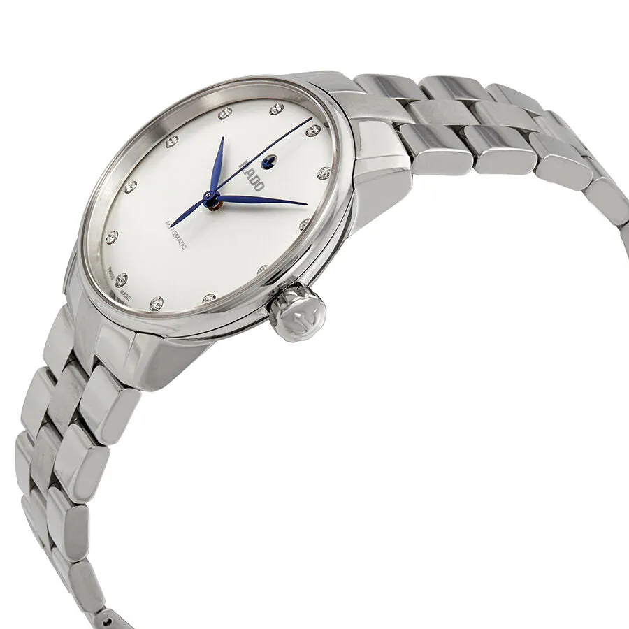 Rado Coupole Classic S Automatic Diamond Silver Dial Ladies Watch R22862783