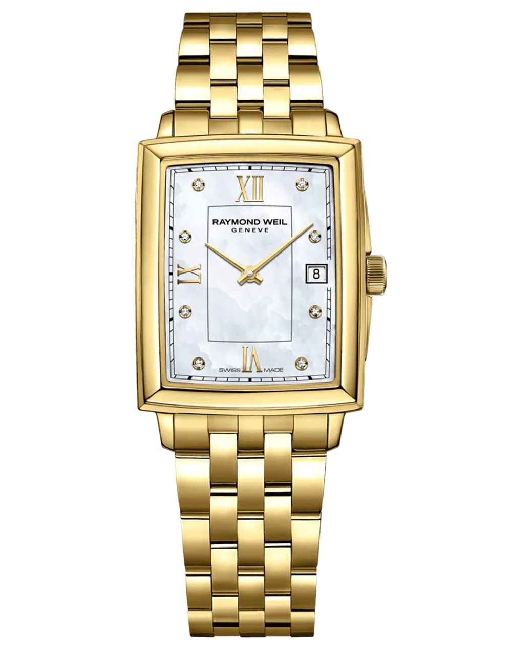 Raymond Weil Toccata Ladies Gold PVD plating Diamond Quartz Watch | 5925-P-00995