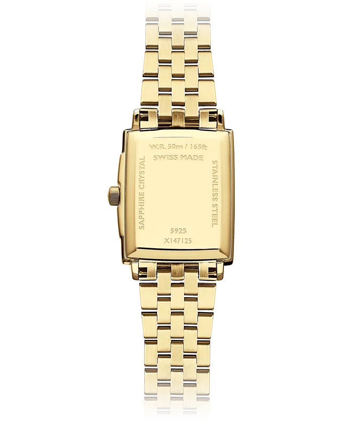 Raymond Weil Toccata Ladies Gold PVD plating Diamond Quartz Watch | 5925-P-00995
