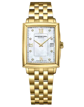 Raymond Weil Toccata Ladies Gold PVD plating Diamond Quartz Watch | 5925-P-00995