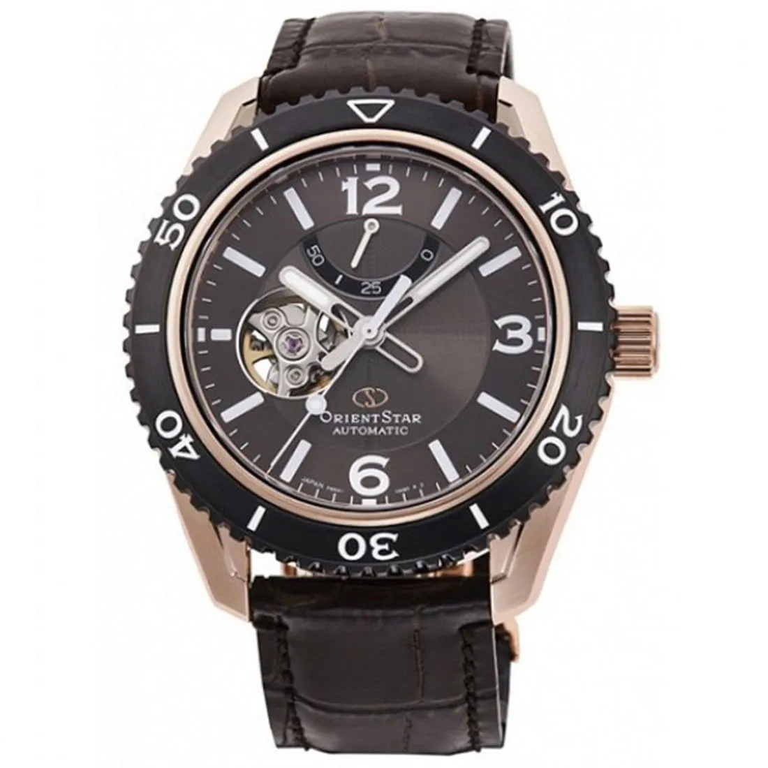 RE-AT0103Y00B RE-AT0103Y Orient Star Automatic 200M Mens Leather Watch