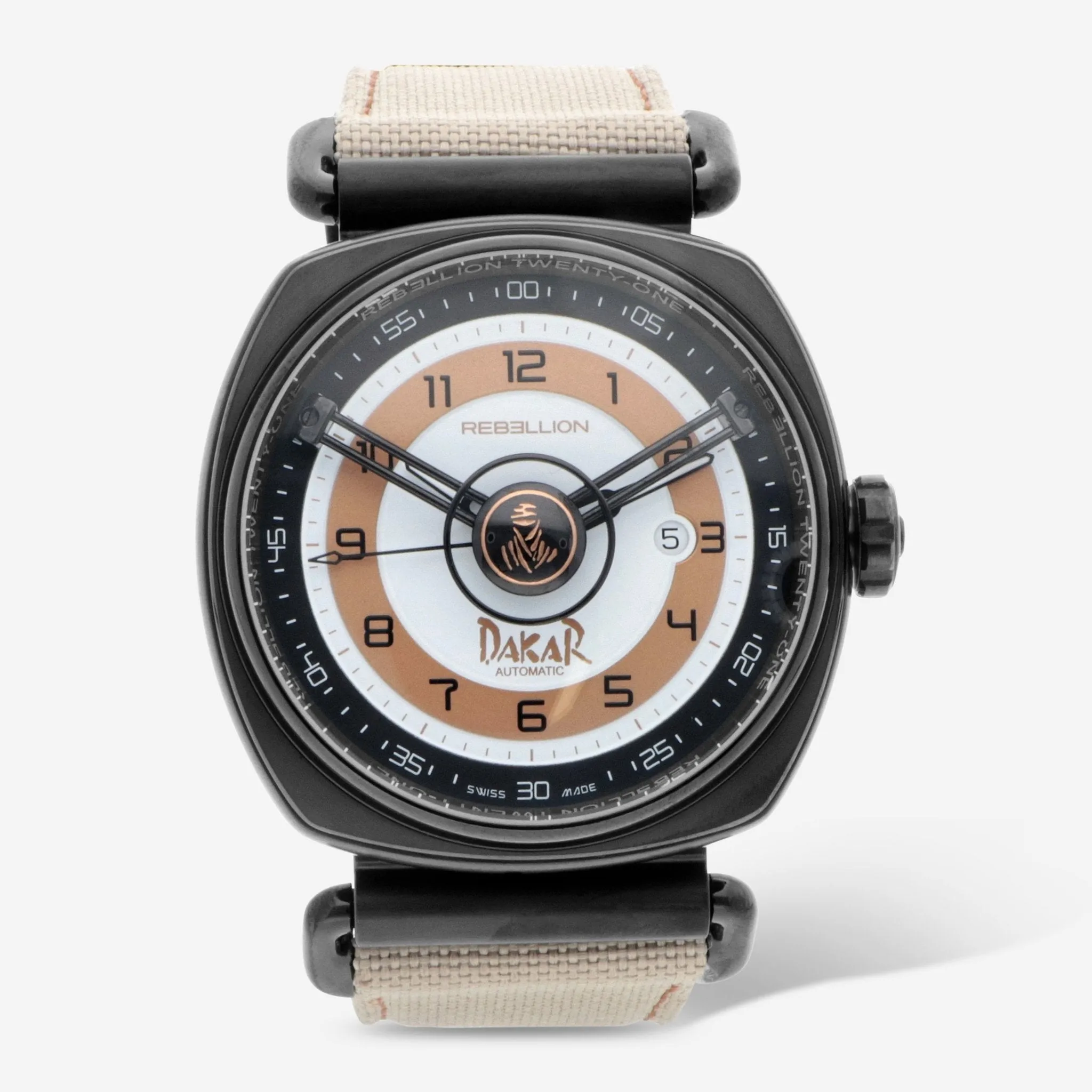 Rebellion Twenty-One Dakar 2023 Automatic Men's Watch RB.21.3H.SB.DAK23