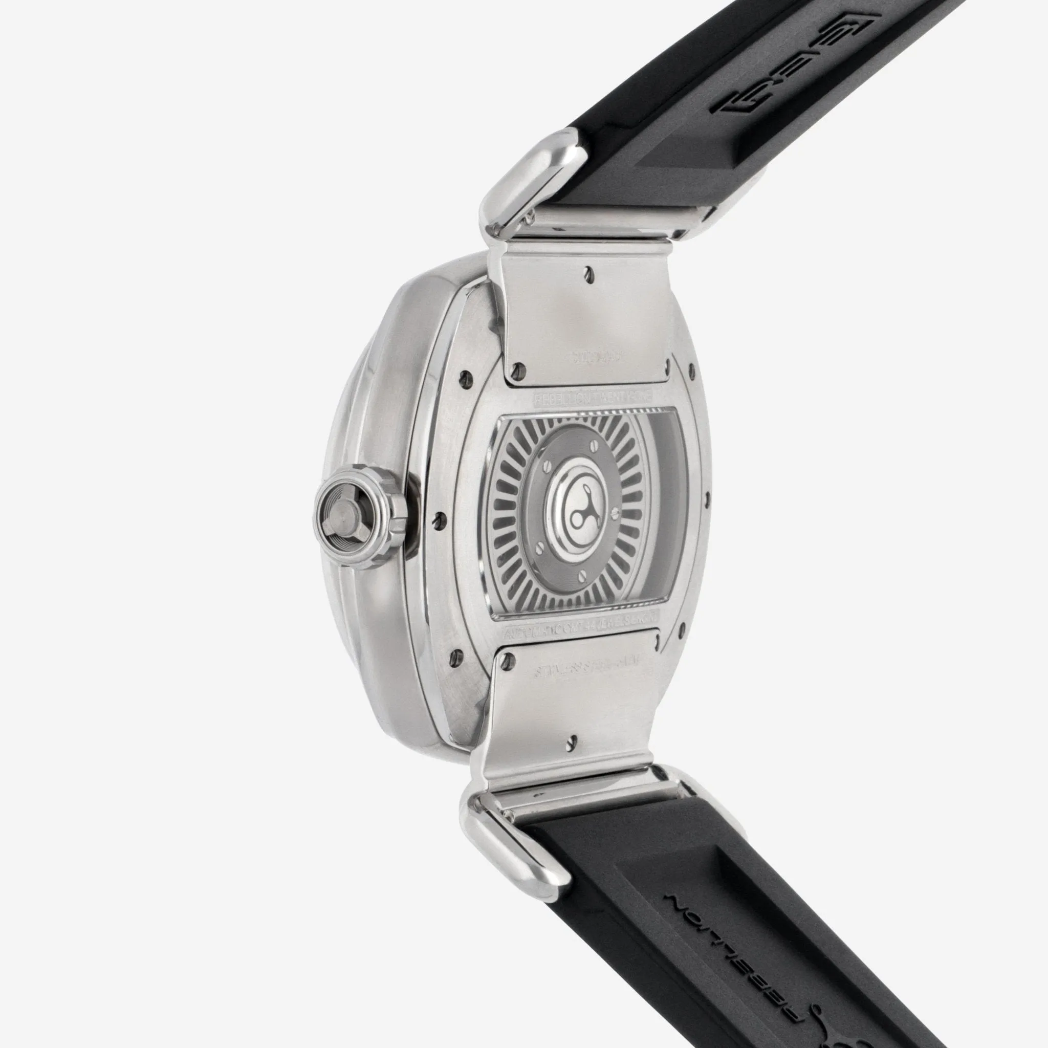 Rebellion Twenty-One Stainless Steel Automatic Men's Watch RB.21.GMT.ST.T03
