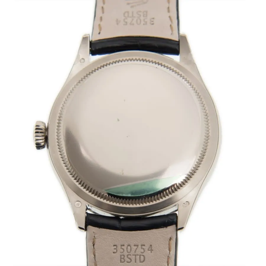 Rolex Cellini Time Automatic Diamond Black Dial Ladies Watch 50709BKDBKL