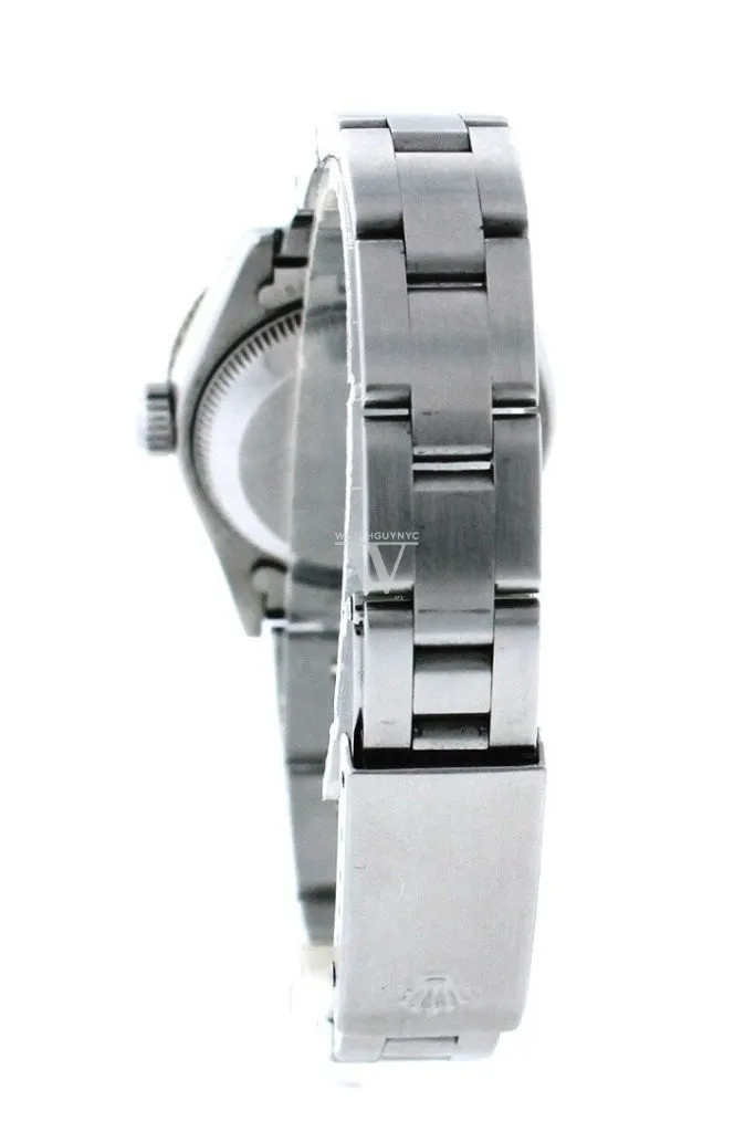 Rolex Custom Datejust 26 Blue Mother of Pearl Diamond Dial Diamond Bezel Men's Watch 179160 Pre-owned
