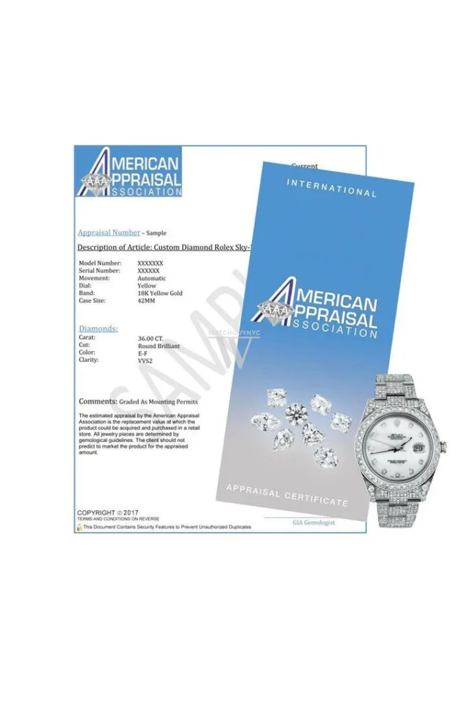 Rolex Custom Diamond Bezel Datejust 41mm Sundust set with Diamond Dial Two Tone Oyster Men's Watch 126331