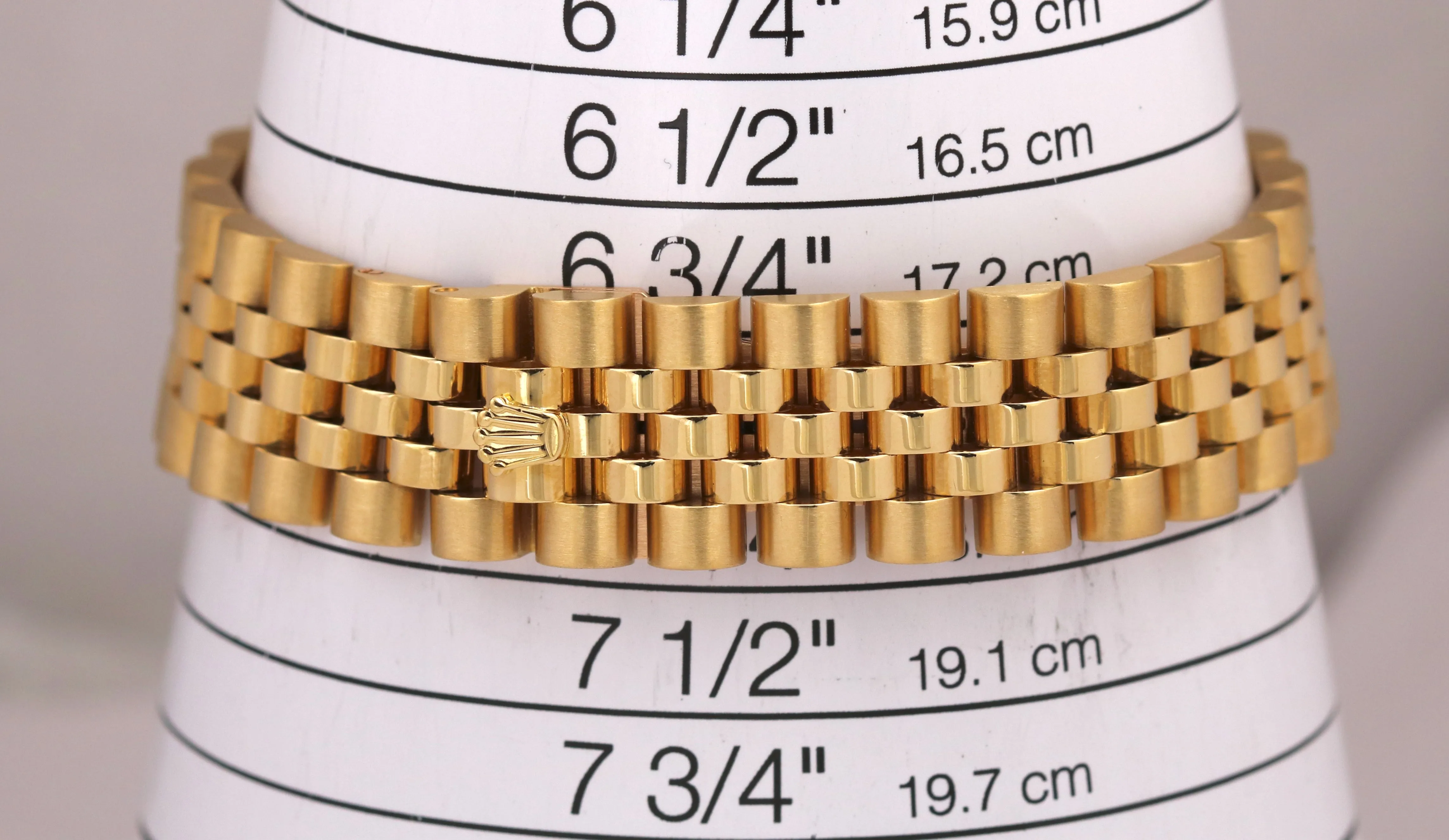 Rolex DateJust 36mm 16018 MOTHER OF PEARL DIAMOND 18K Yellow Gold JUBILEE Watch