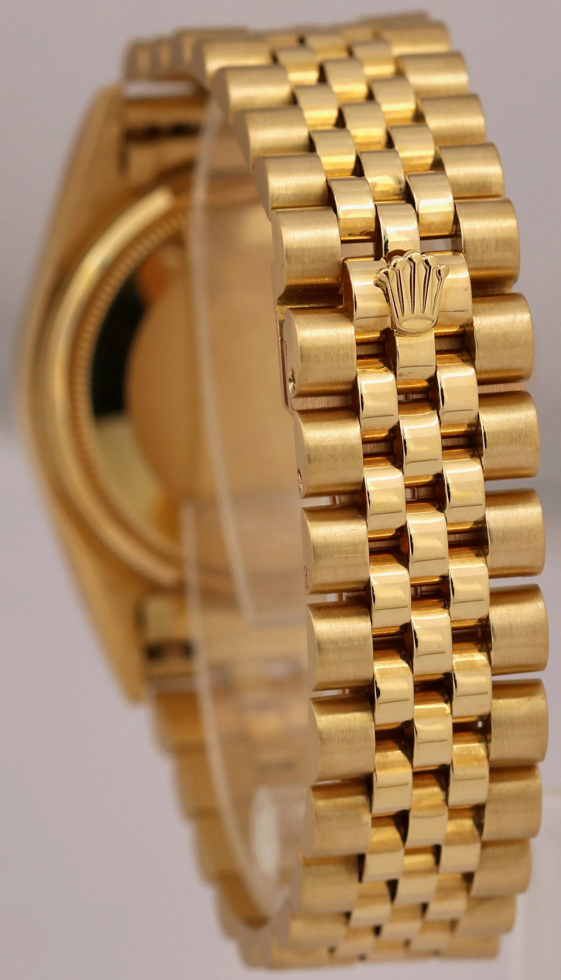 Rolex DateJust 36mm 16018 MOTHER OF PEARL DIAMOND 18K Yellow Gold JUBILEE Watch