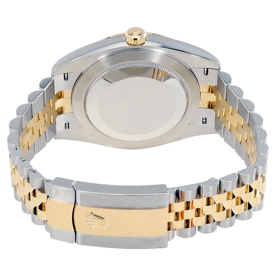 Rolex Datejust 41 Champagne Diamond Dial Steel and 18K Yellow Gold Jubilee Men's Watch 126303CDJ
