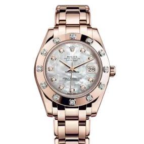 Rolex Datejust 81315 Mother of Pearl Diamond 12 Diamond Bezel