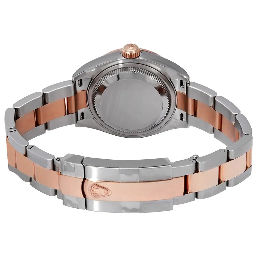 Rolex Datejust Chocolate Dial Automatic Ladies Steel and 18K Everose Gold Oyster Watch 279381CHRO