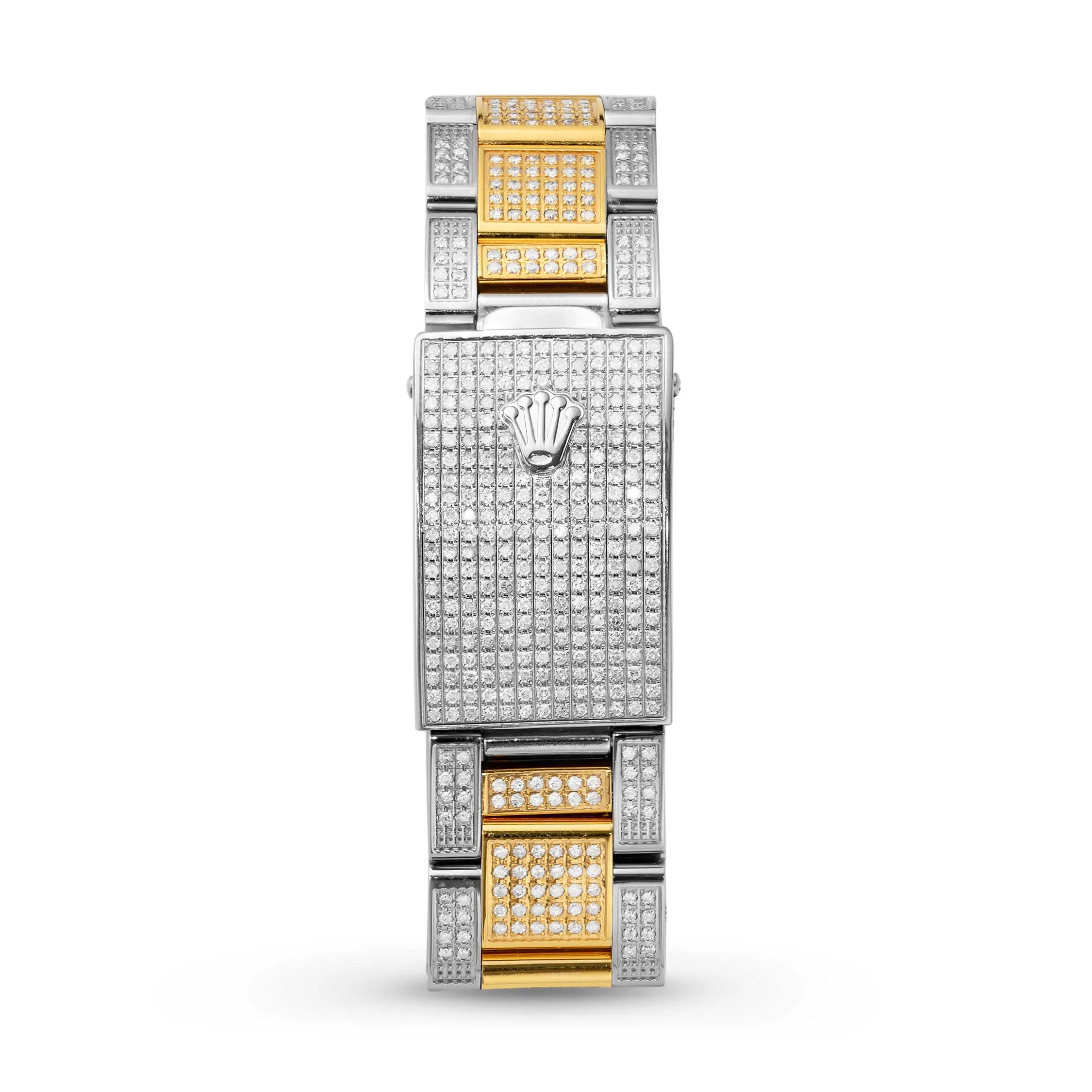 Rolex Datejust Diamond Bezel Watch 36mm White Roman Dial | 11.40ct