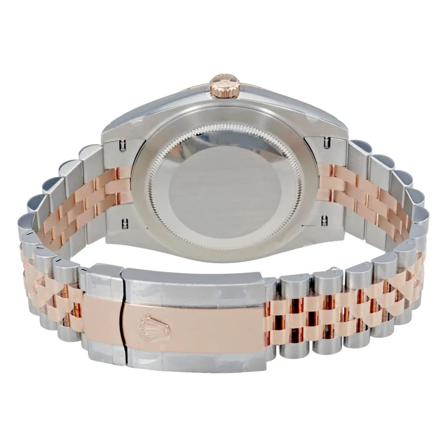 Rolex Datejust Sundust Diamond Dial Steel and 18 Everose Gold Men's Watch 126331SNDJ