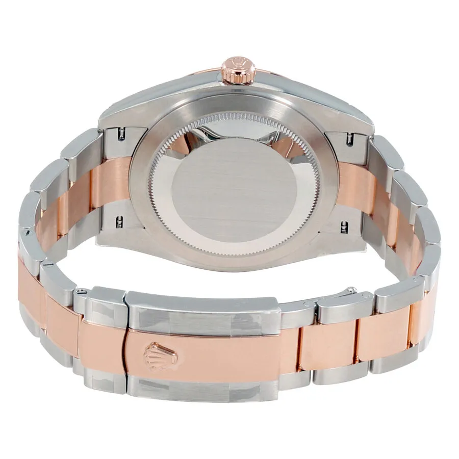 Rolex Datejust Sundust Diamond Dial Steel and 18K Everose Gold Men's Watch 126301SNDO