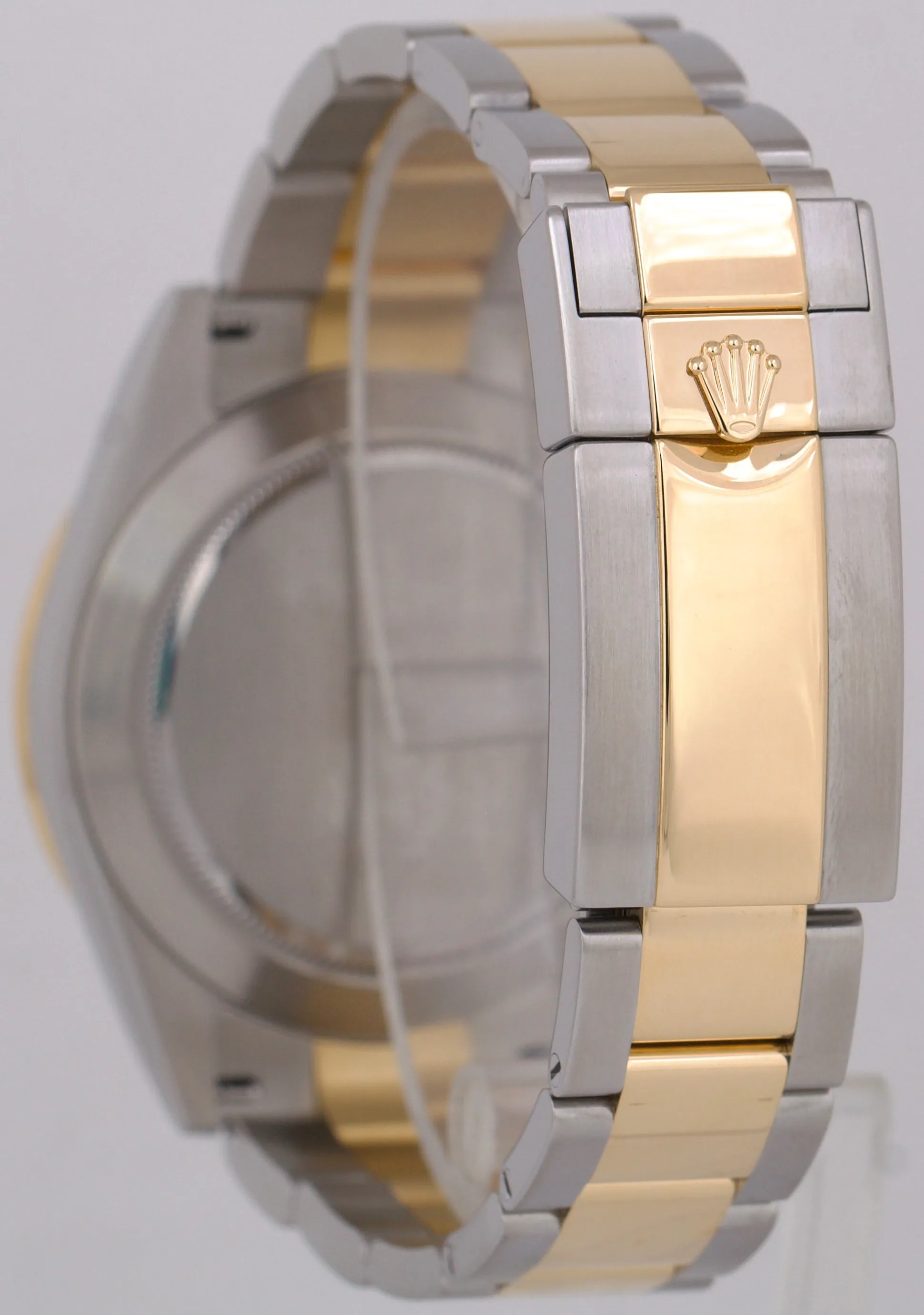 Rolex Daytona Cosmograph FACTORY DARK MOP DIAMOND 18K Gold Two-Tone 116523 BOX