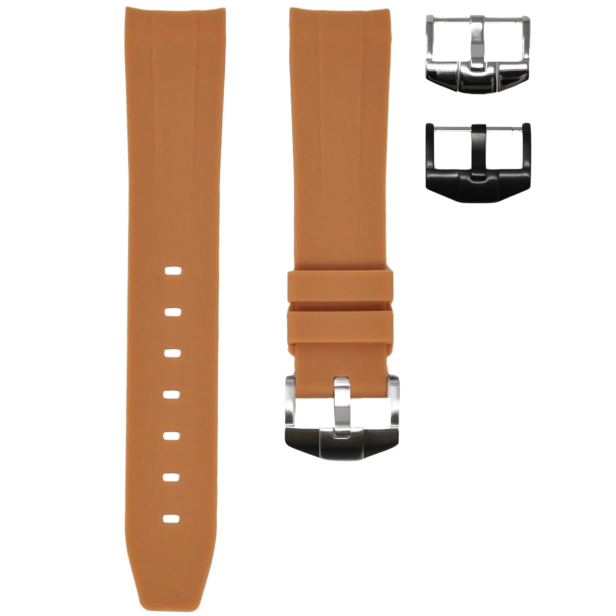 Rolex Desert Sand Rubber Strap