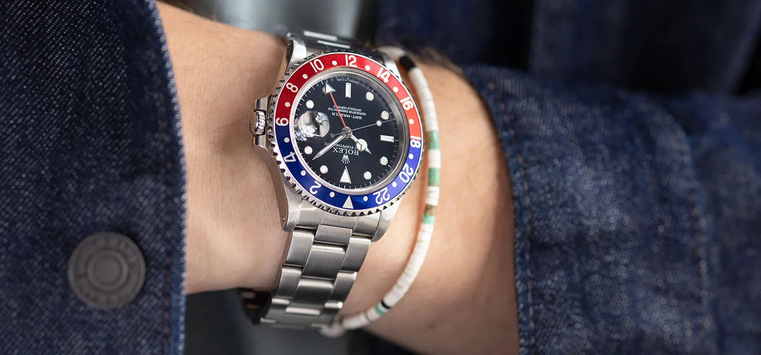 Rolex GMT-Master 16700 Pepsi Tritium Dial