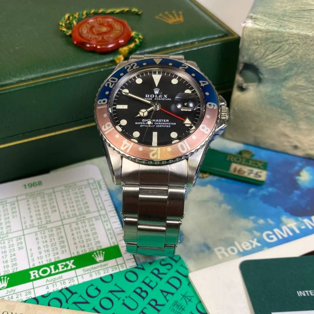 Rolex GMT Master 1675 Pepsi (1968)