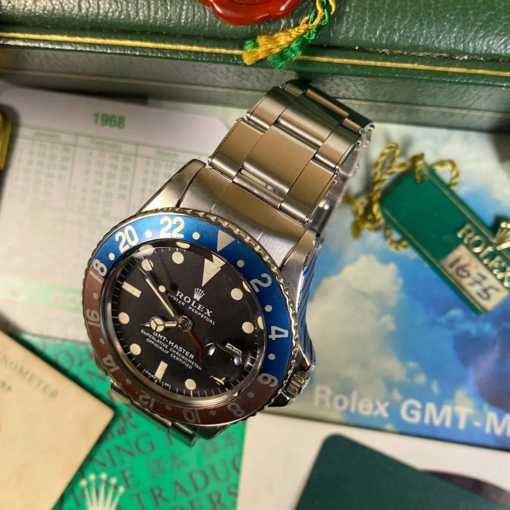 Rolex GMT Master 1675 Pepsi (1968)