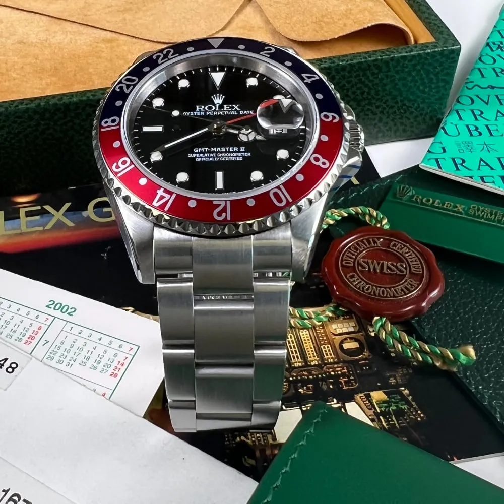 Rolex GMT Master II 16710 Pepsi (Serviced)