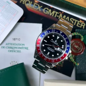 Rolex GMT Master II 16710 Pepsi (Serviced)