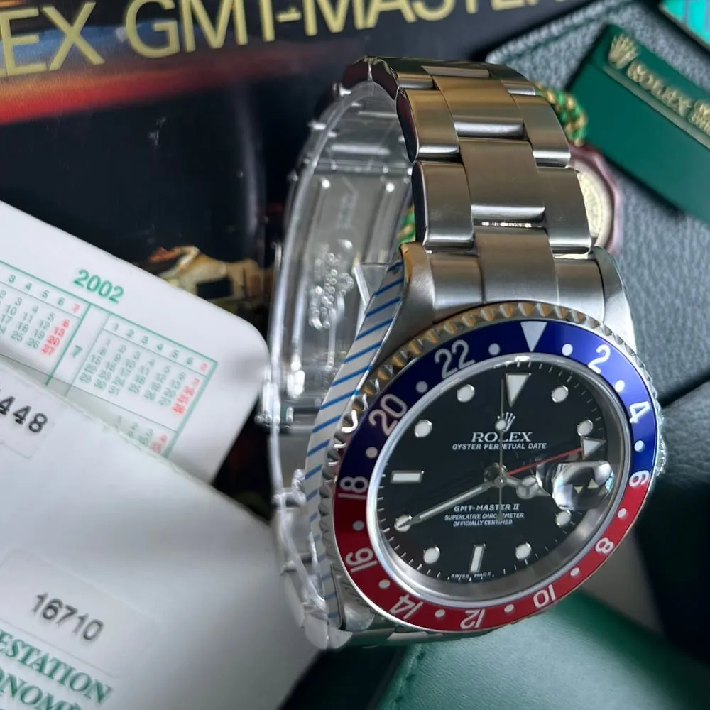 Rolex GMT Master II 16710 Pepsi (Serviced)