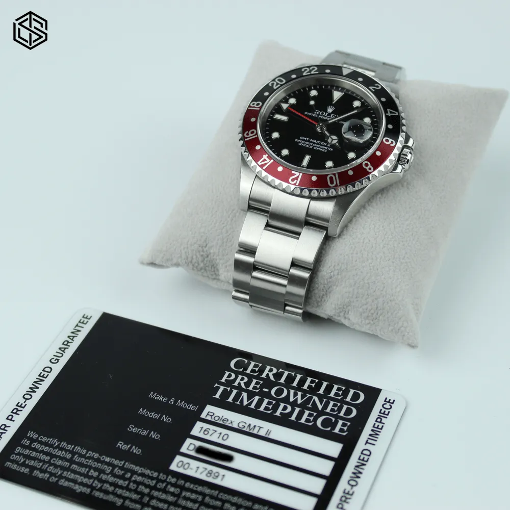 Rolex GMT Master II Coke Bezel 16710