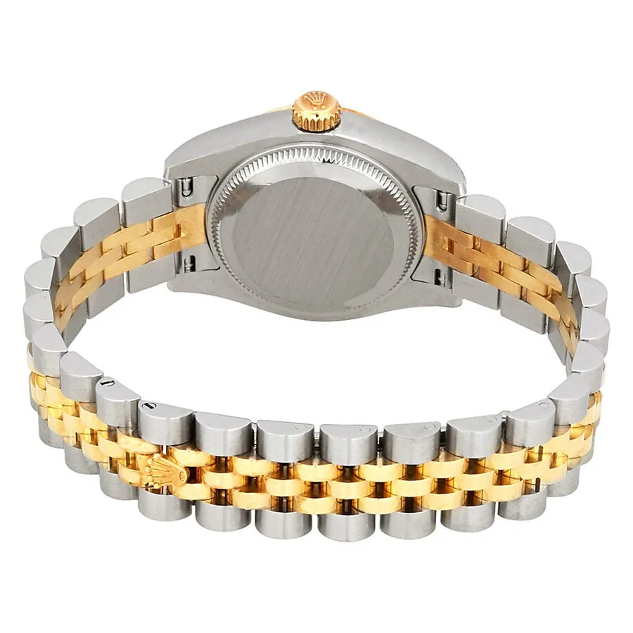 Rolex Lady Datejust 26 White With 10 Diamonds Dial Stainless Steel and 18K Yellow Gold Jubilee Bracelet Automatic Watch 179173WDJ