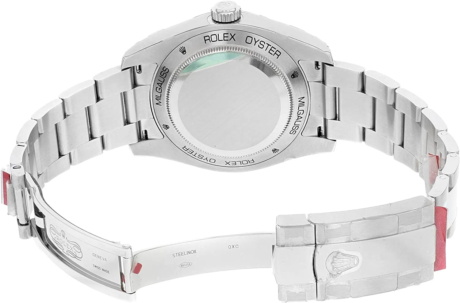 Rolex New Milgauss 116400 Blue Green Steel 40mm 2019 Box/Paper/5YrWarranty #RL67
