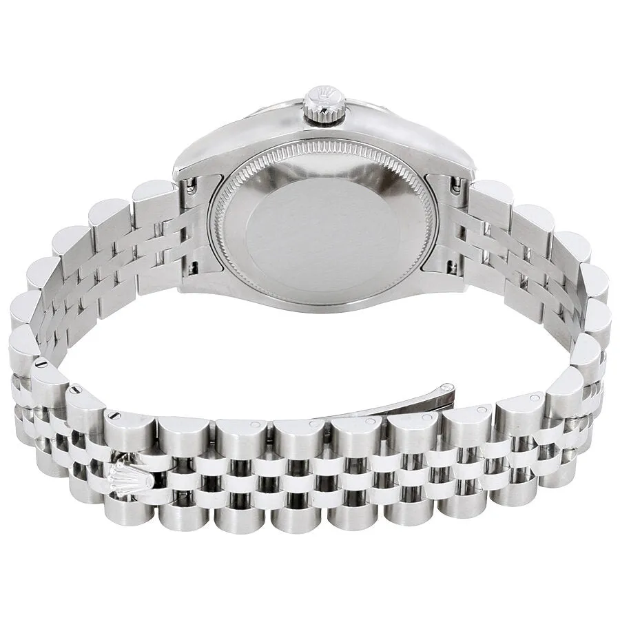 Rolex Oyster Perpetual Datejust 31 Floral Rhodium Dial Stainless Steel Jubilee Bracelet Automatic Ladies Watch 178344RFJ