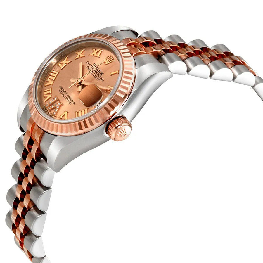 Rolex Oyster Perpetual Lady Roman Diamond Dial Automatic Watch 179171PDRJ