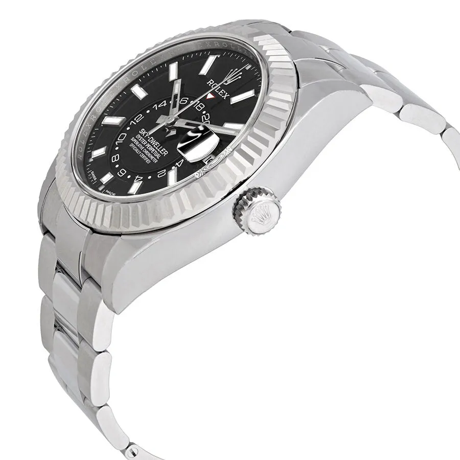 Rolex Sky-Dweller Black Dial Automatic Men's Oyster Watch 326934BKSO