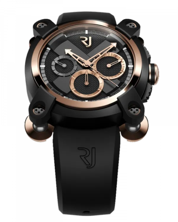 Romain Jerome Moon-Dna Moon Invader Chronograph PVD-Coated Steel & 18K  gold Watch.