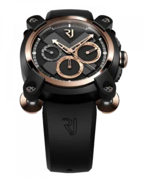 Romain Jerome Moon-Dna Moon Invader Chronograph PVD-Coated Steel & 18K  gold Watch.