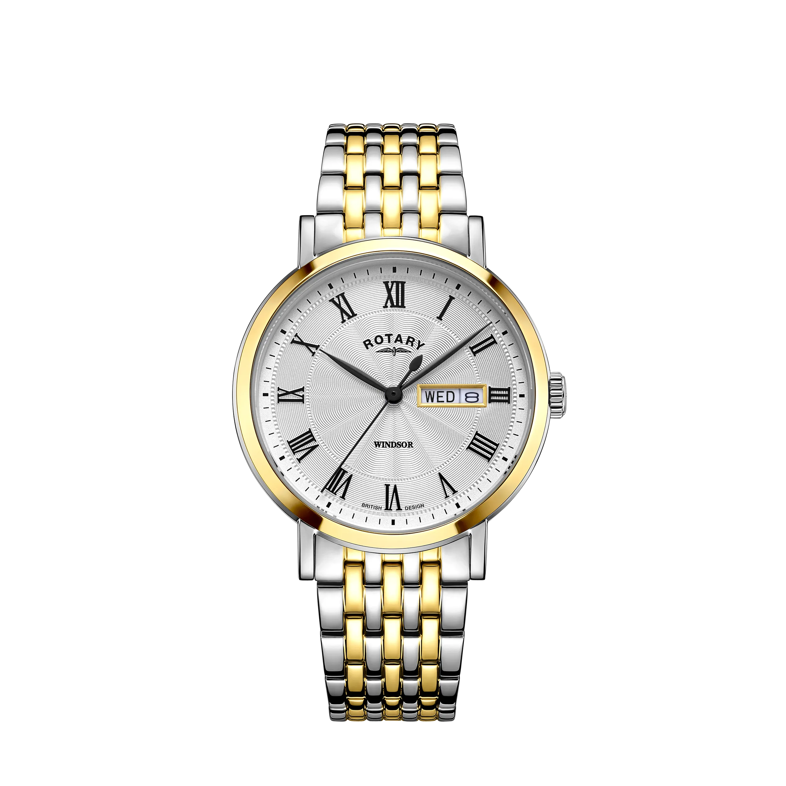 Rotary 37mm Two-Tone Windsor Quartz Watch