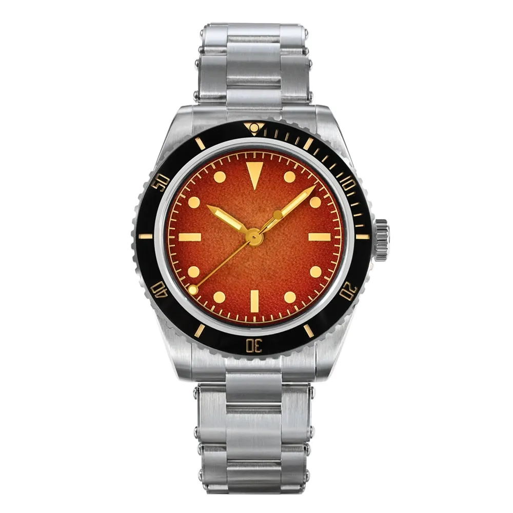 San Martin Men Watches 38mm Diver 6200 Retro Water Ghost Luxury Sapphire NH35 Automatic Mechanical Vintage Watch 20Bar Luminous