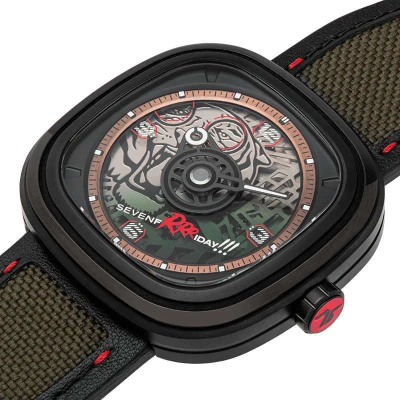 SEVENFRIDAY T3/04 GREEN TIGER