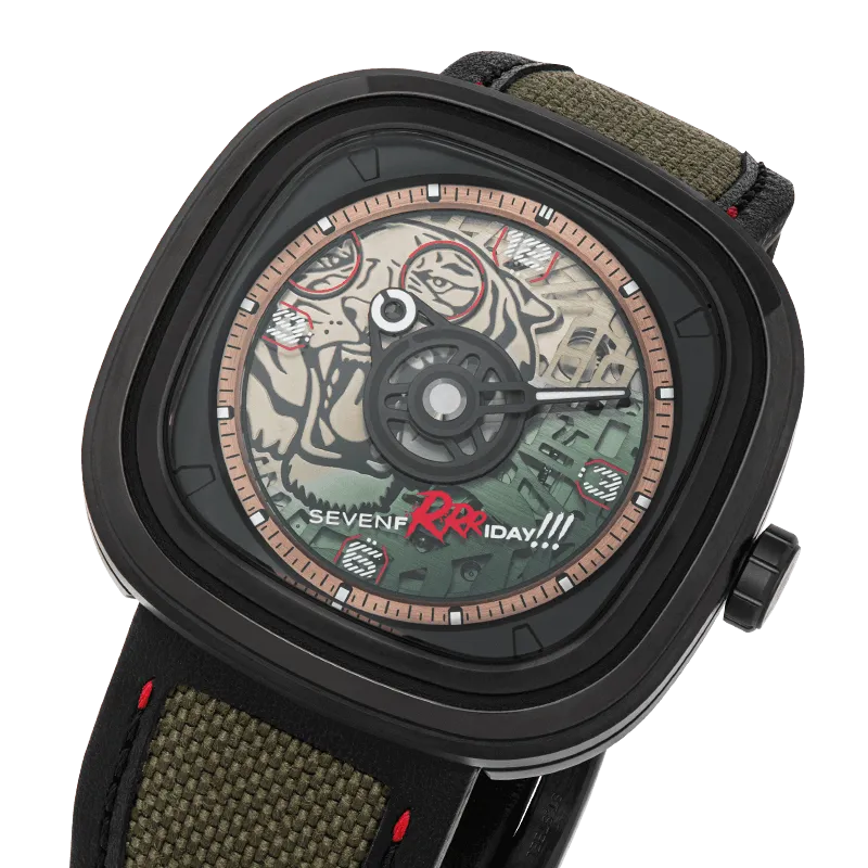 SEVENFRIDAY T3/04 GREEN TIGER
