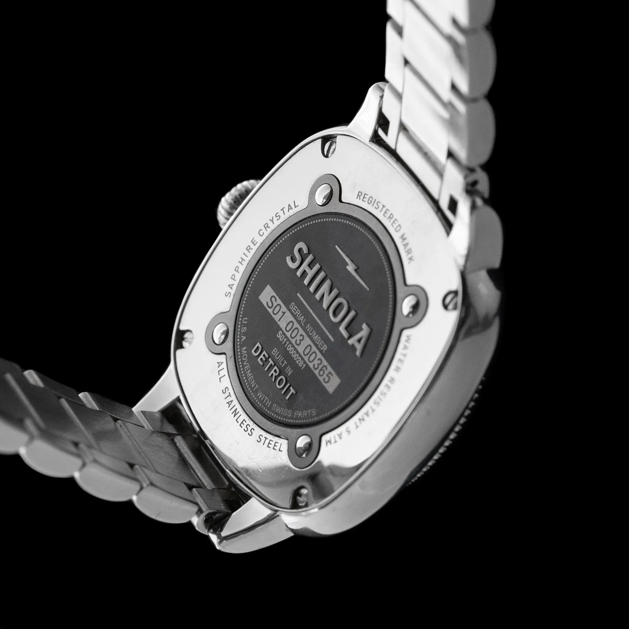 Shinola - The Gomelsky Argonite 708 Moon Phase