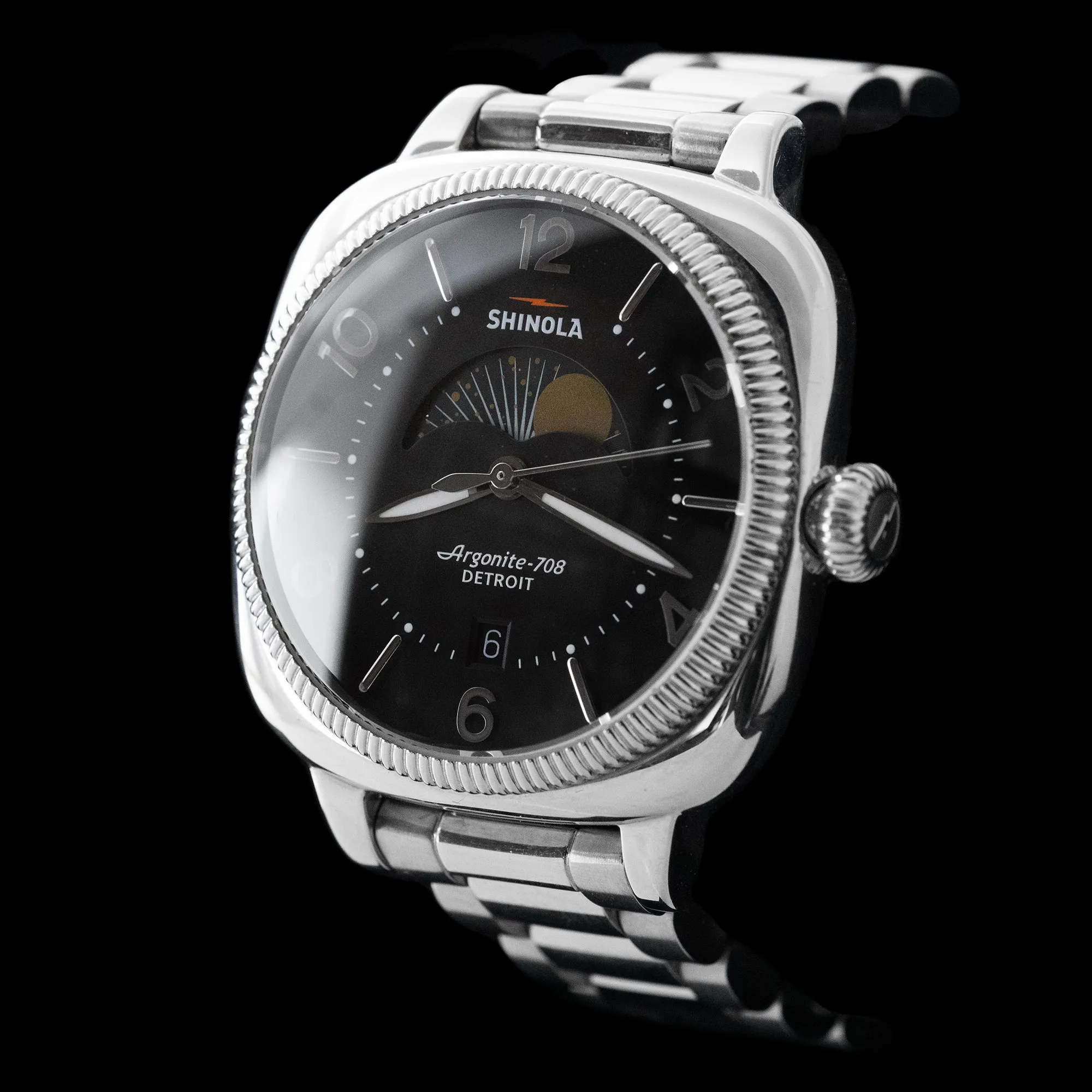 Shinola - The Gomelsky Argonite 708 Moon Phase