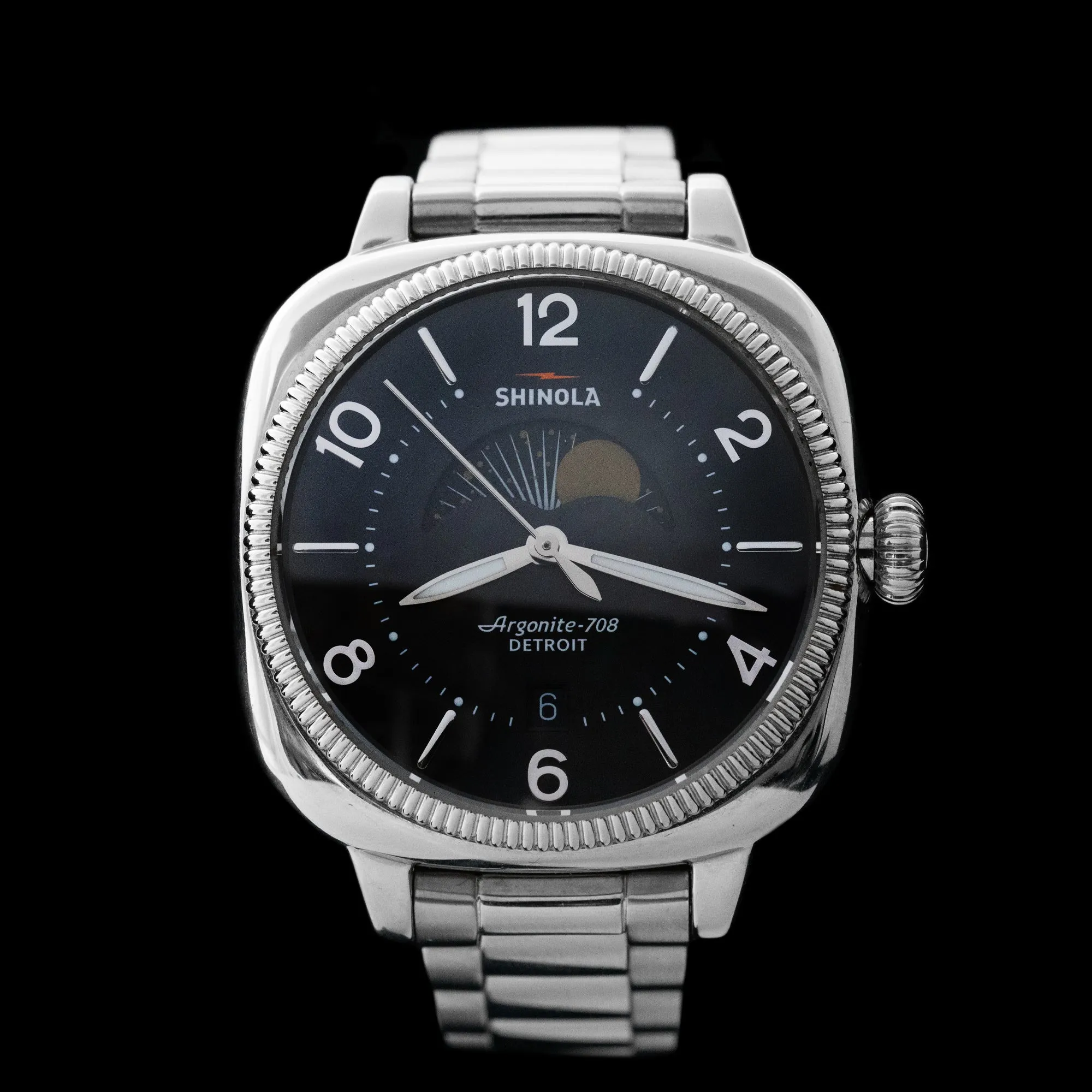 Shinola - The Gomelsky Argonite 708 Moon Phase