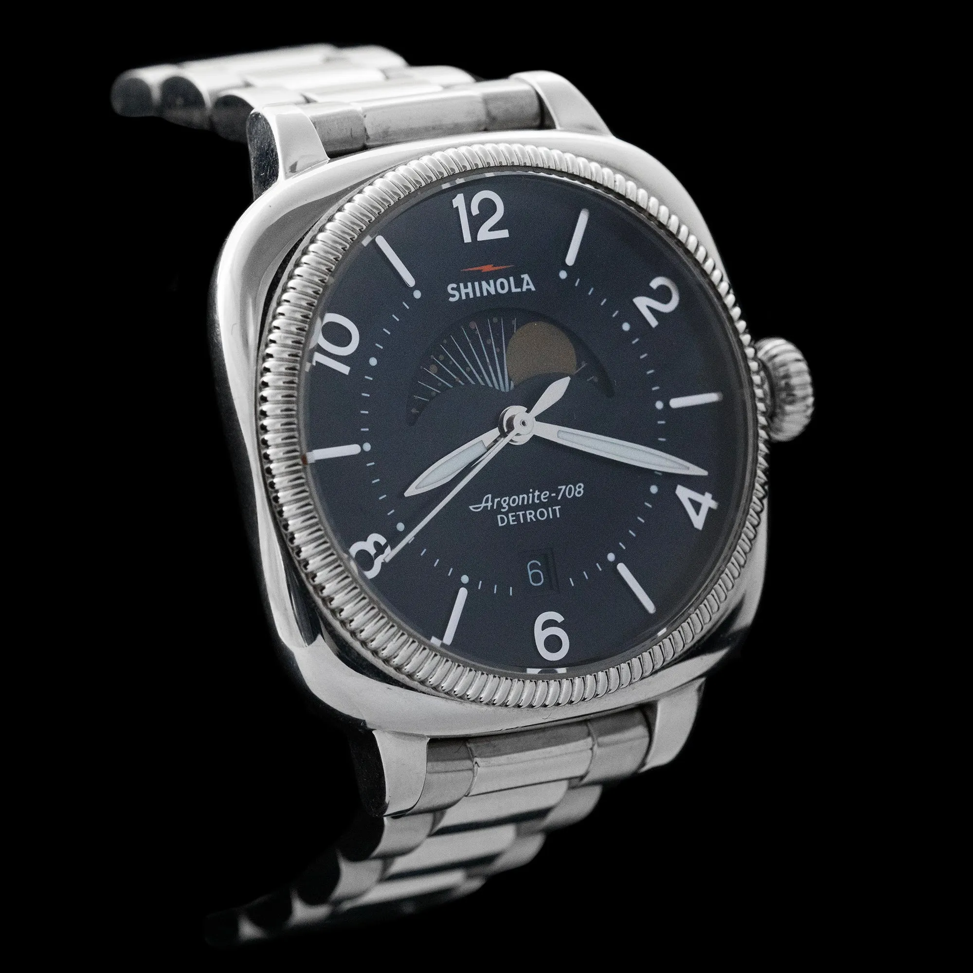 Shinola - The Gomelsky Argonite 708 Moon Phase