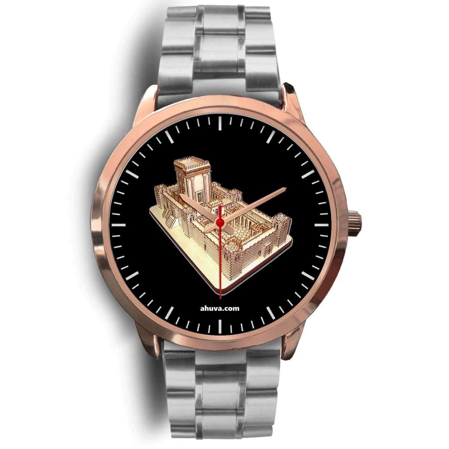 Solomon Temple Wristwatch - Rose Gold