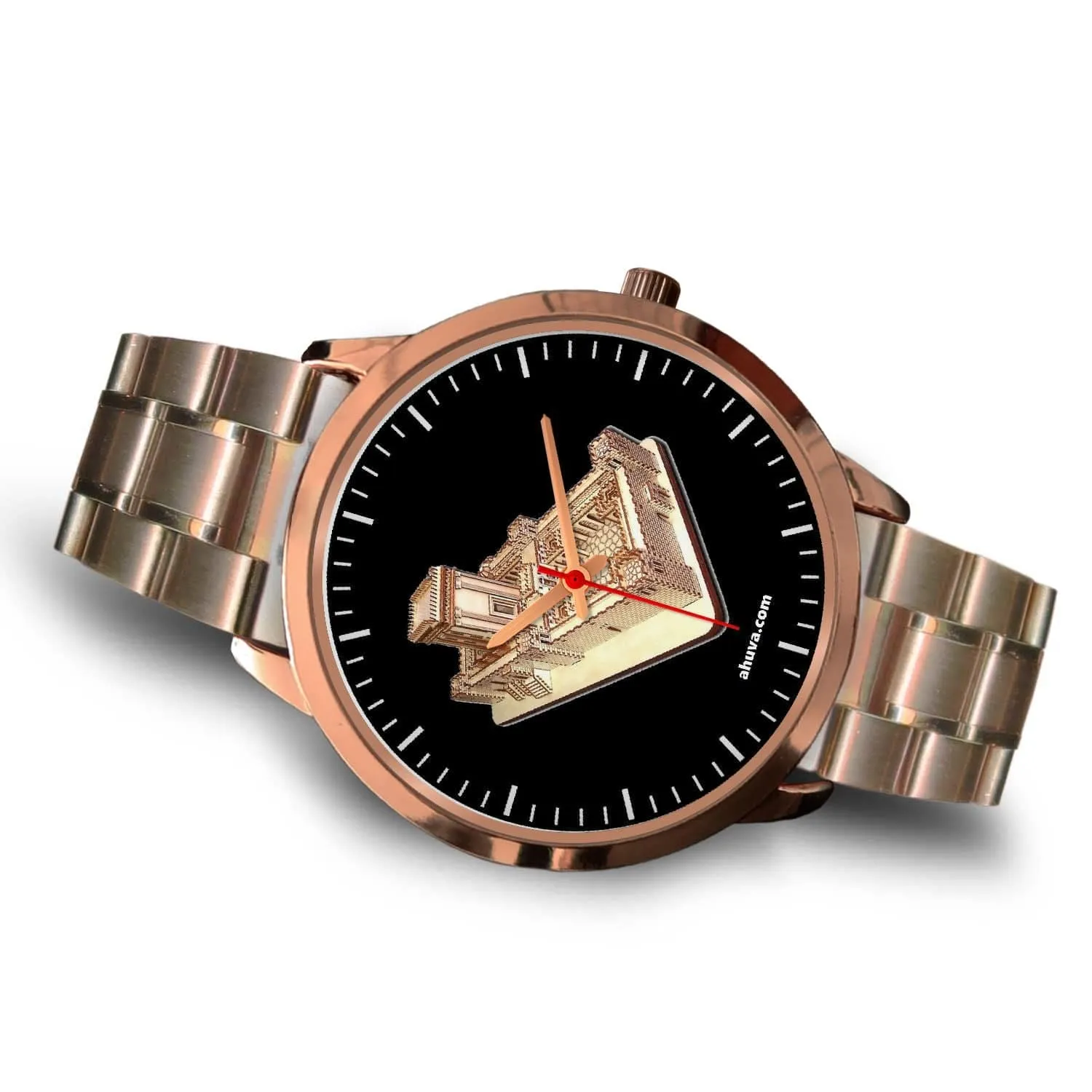 Solomon Temple Wristwatch - Rose Gold