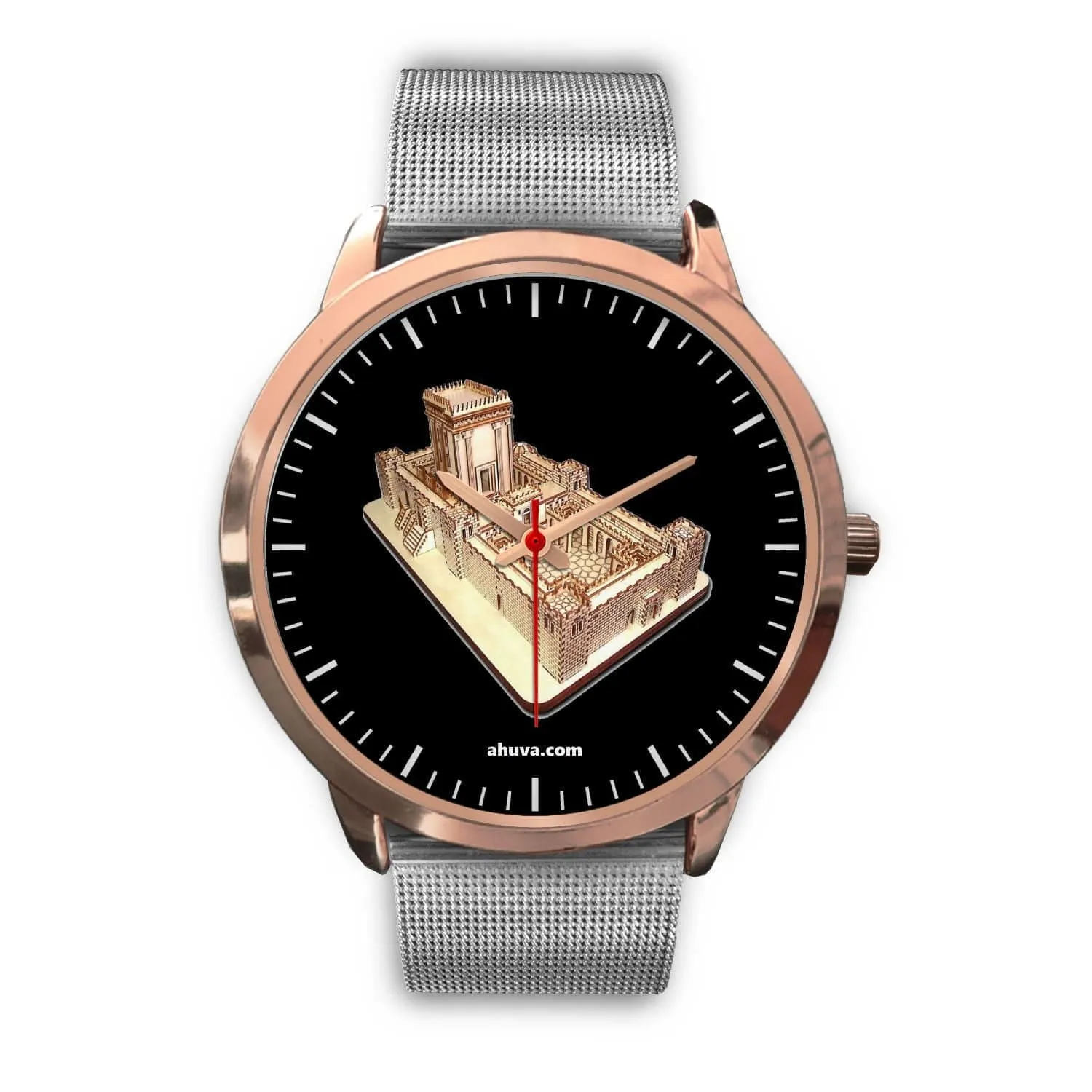 Solomon Temple Wristwatch - Rose Gold