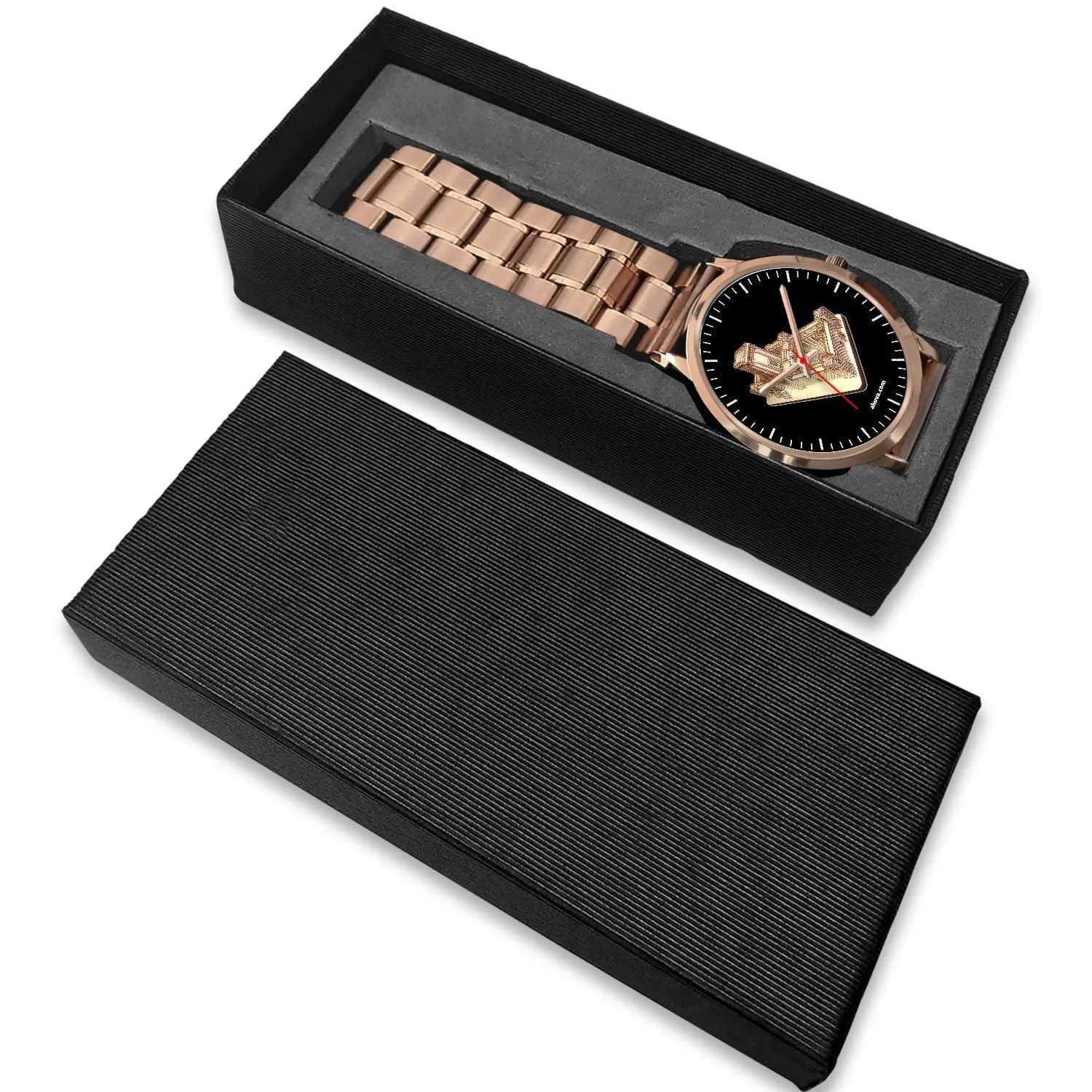 Solomon Temple Wristwatch - Rose Gold