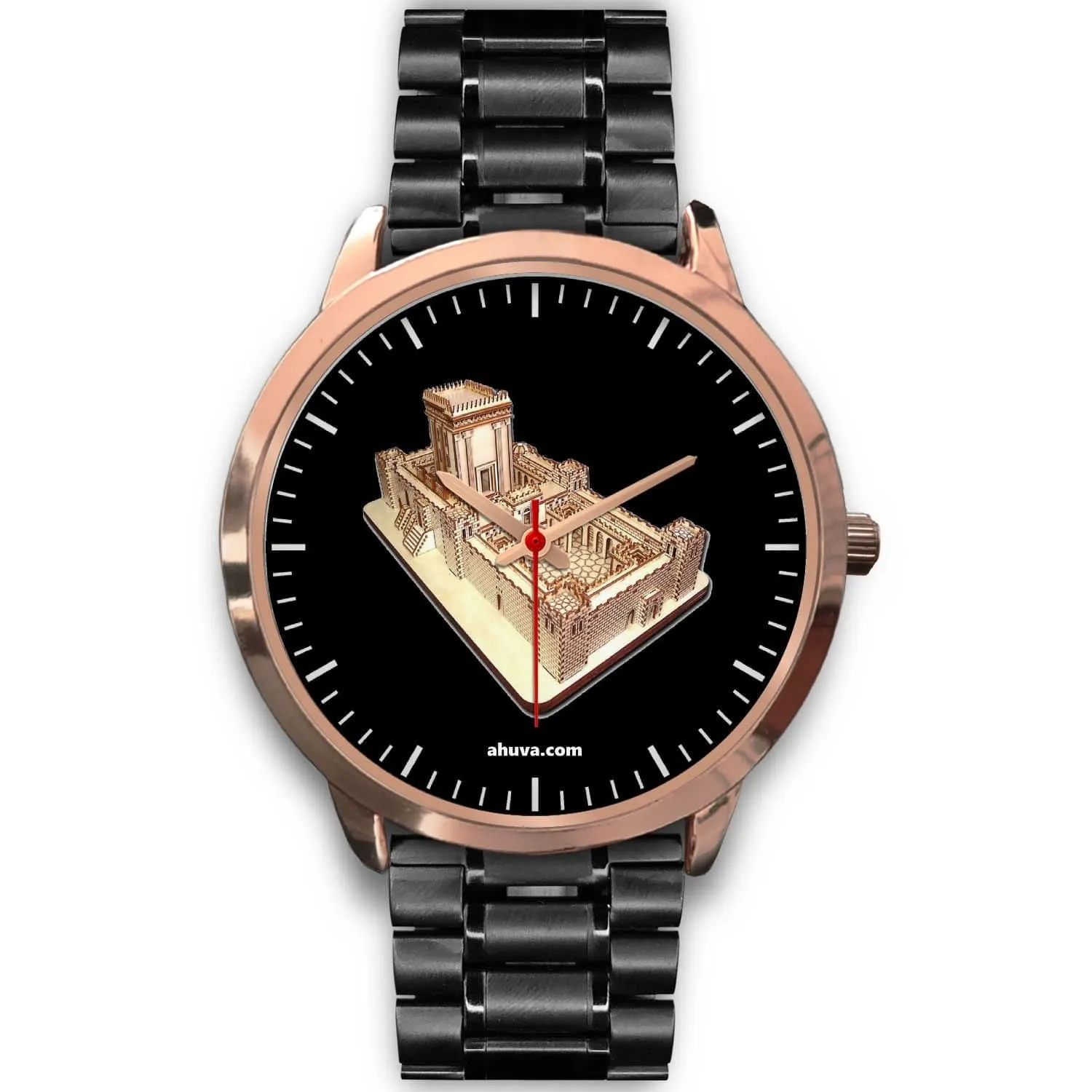 Solomon Temple Wristwatch - Rose Gold
