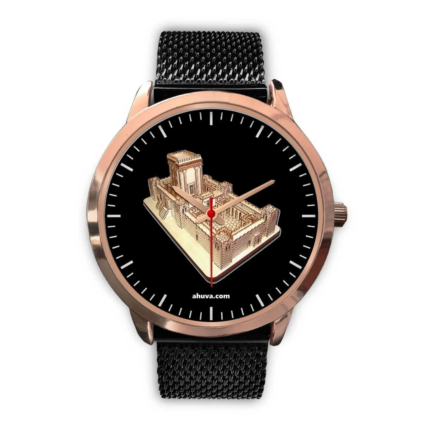 Solomon Temple Wristwatch - Rose Gold